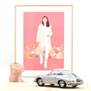 Porsche 356 Coupe 1952 Silber - 400Stk Norev 1:18 Metallmodell